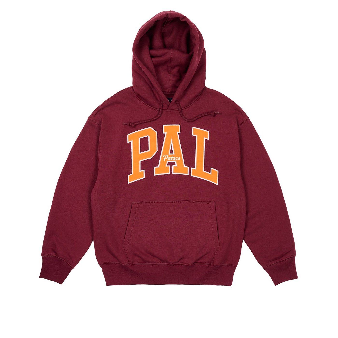 PALACE GAP HOOD BURGUNDY