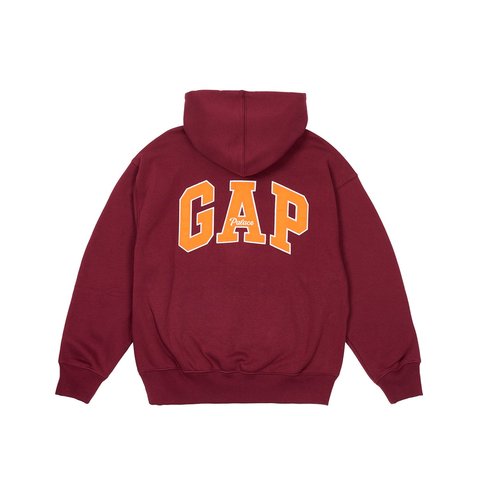 Palace PALACE GAP HOOD BURGUNDY - Colorway