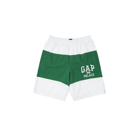 Palace PALACE GAP BOARDSHORT WHITE / GREEN - Colorway