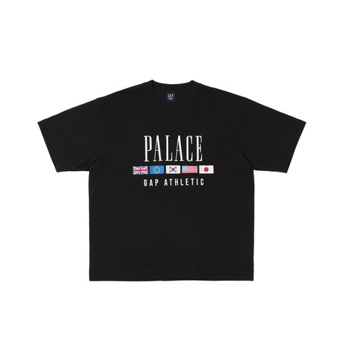 Palace PALACE GAP HEAVY JERSEY T-SHIRT BLACK - Colorway