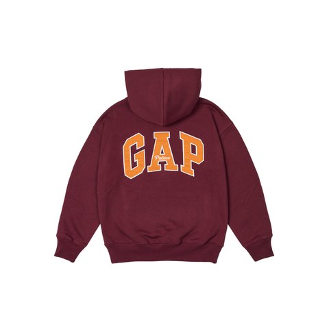 Palace PALACE GAP KIDS HOOD BURGUNDY - Colorway