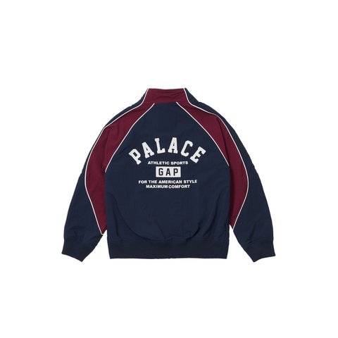 Palace PALACE GAP KIDS NYLON TRACK TOP NAVY / RED - Colorway