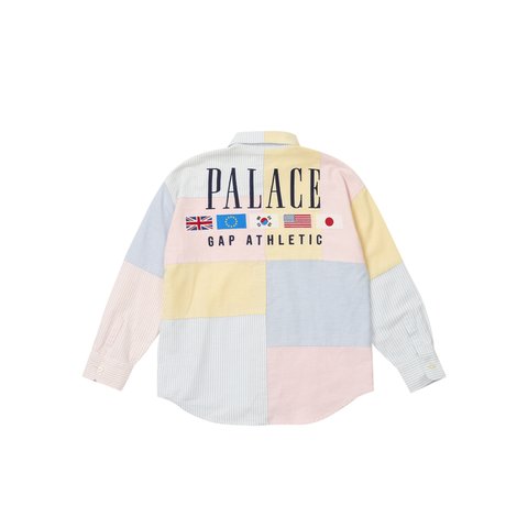 Palace PALACE GAP KIDS OXFORD DROP SHOULDER MULTI - Colorway