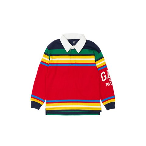 Palace PALACE GAP KIDS RUGBY SHIRT MULTI - Colorway