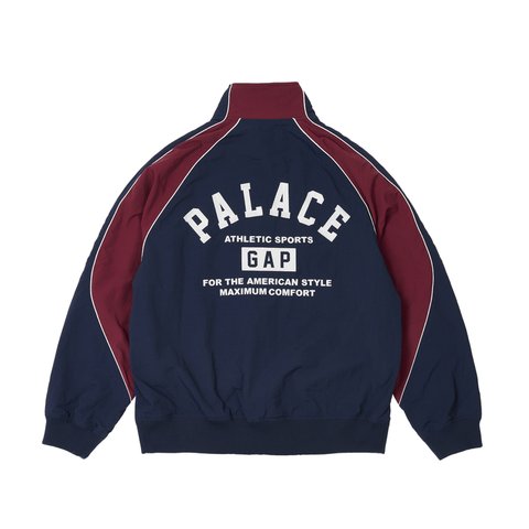 Palace PALACE GAP NYLON TRACK TOP NAVY / RED - Colorway