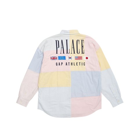 Palace PALACE GAP OXFORD DROP SHOULDER MULTI - Colorway