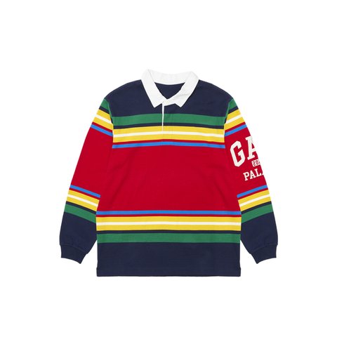 Palace PALACE GAP RUGBY SHIRT MULTI - Colorway