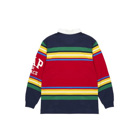 Palace PALACE GAP RUGBY SHIRT MULTI - Colorway