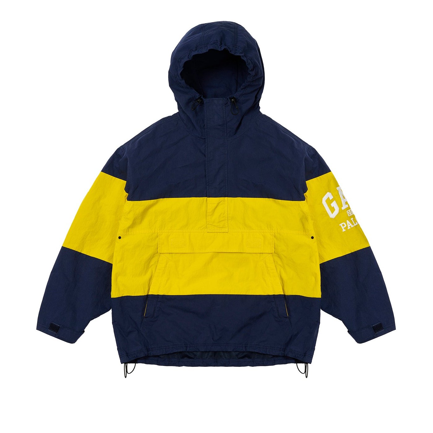 PALACE GAP WINDBREAKER BLUE / YELLOW