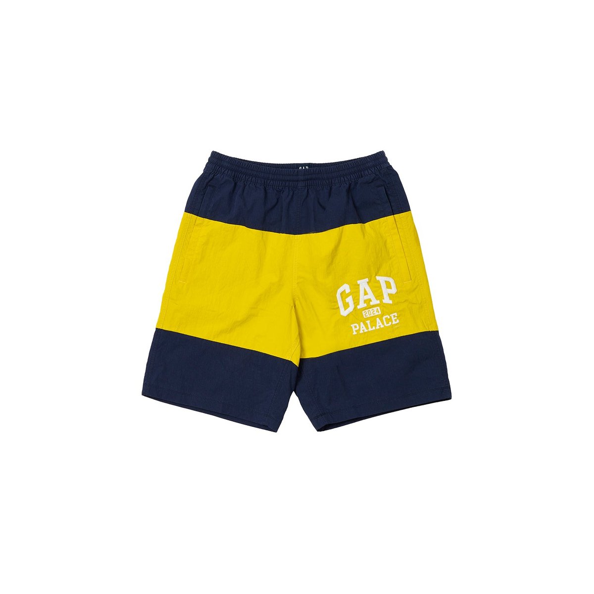 Palace PALACE GAP BOARDSHORT BLUE / YELLOW (Palace Gap 2024) - $80.00