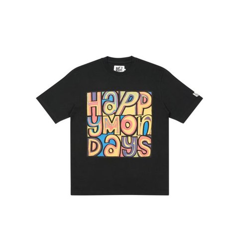 Palace PALACE PALACE T-SHIRT HAPPY MONDAYS BLACK