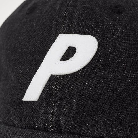 Palace DENIM P 6-PANEL BLACK - Colorway