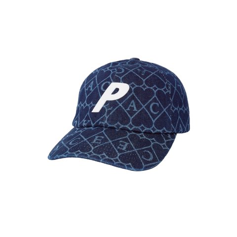 Palace DENIM P 6-PANEL INDIGO HEART - Colorway