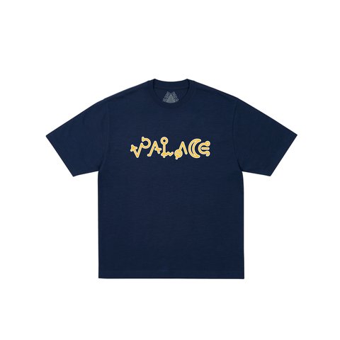 Palace NAVIGATION T-SHIRT NAVY - Colorway