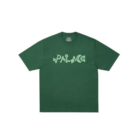 Palace NAVIGATION T-SHIRT RACEY GREEN - Colorway