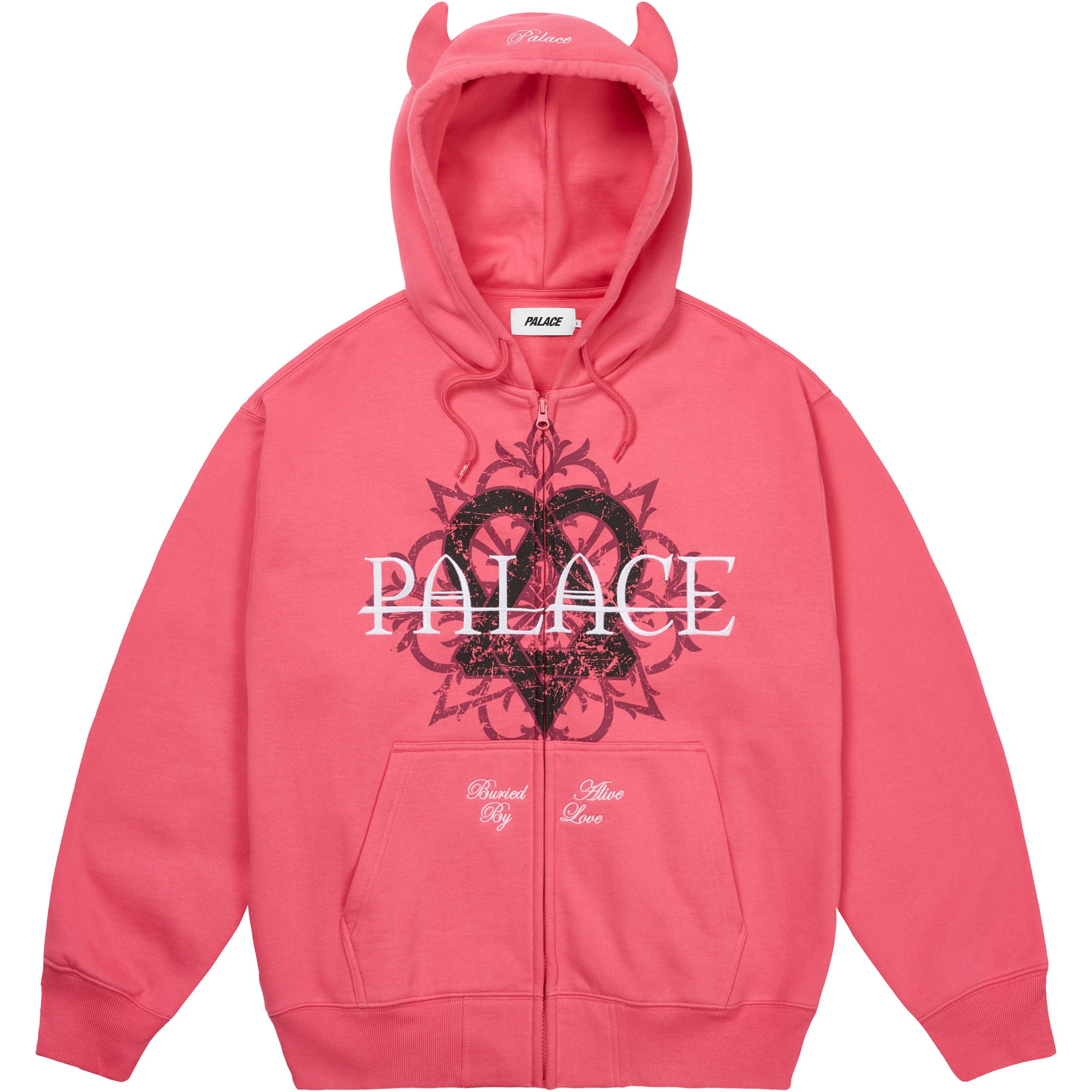 TRI-GRAM HOOD POSH PINK