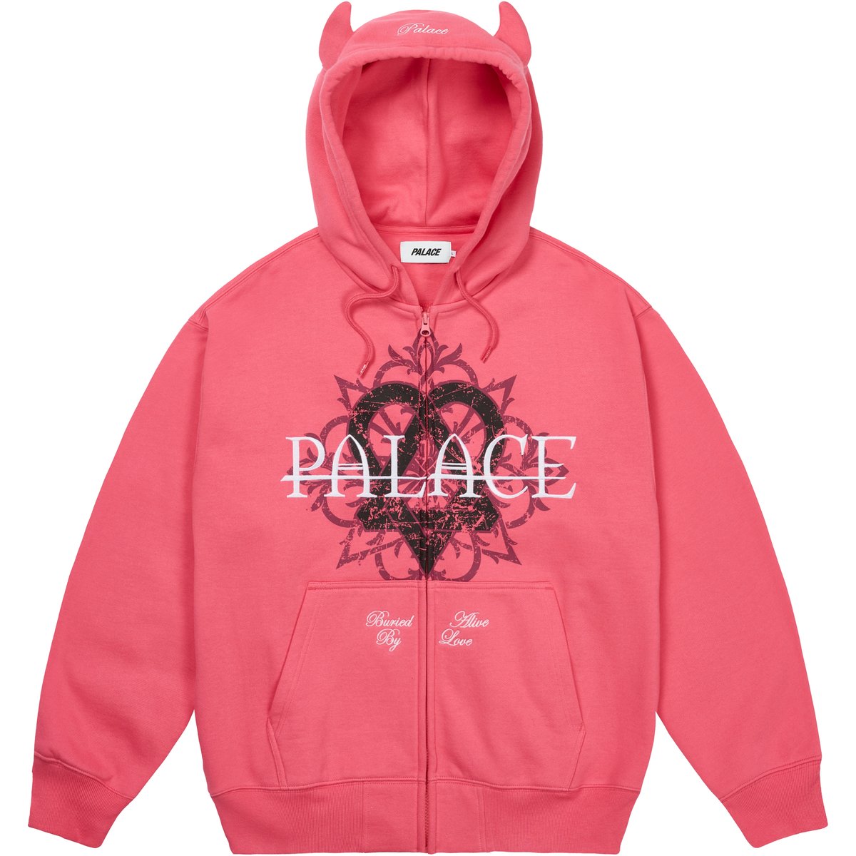 Palace TRI-GRAM HOOD POSH PINK (Palace Him 2025) - $208.00