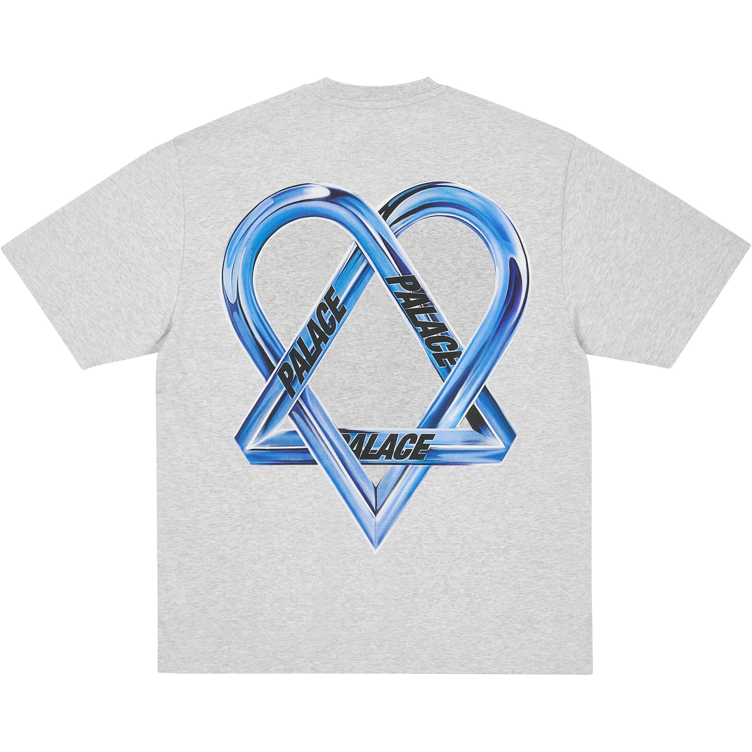 TRI-GRAM T-SHIRT GREY MARL