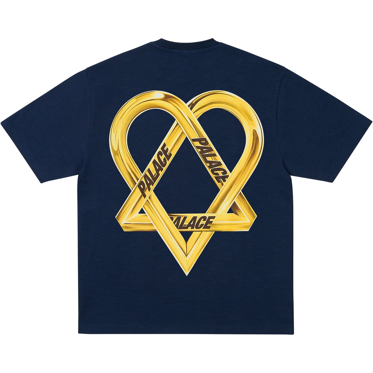 Palace TRI-GRAM T-SHIRT NAVY (Palace Him 2025) - $58.00