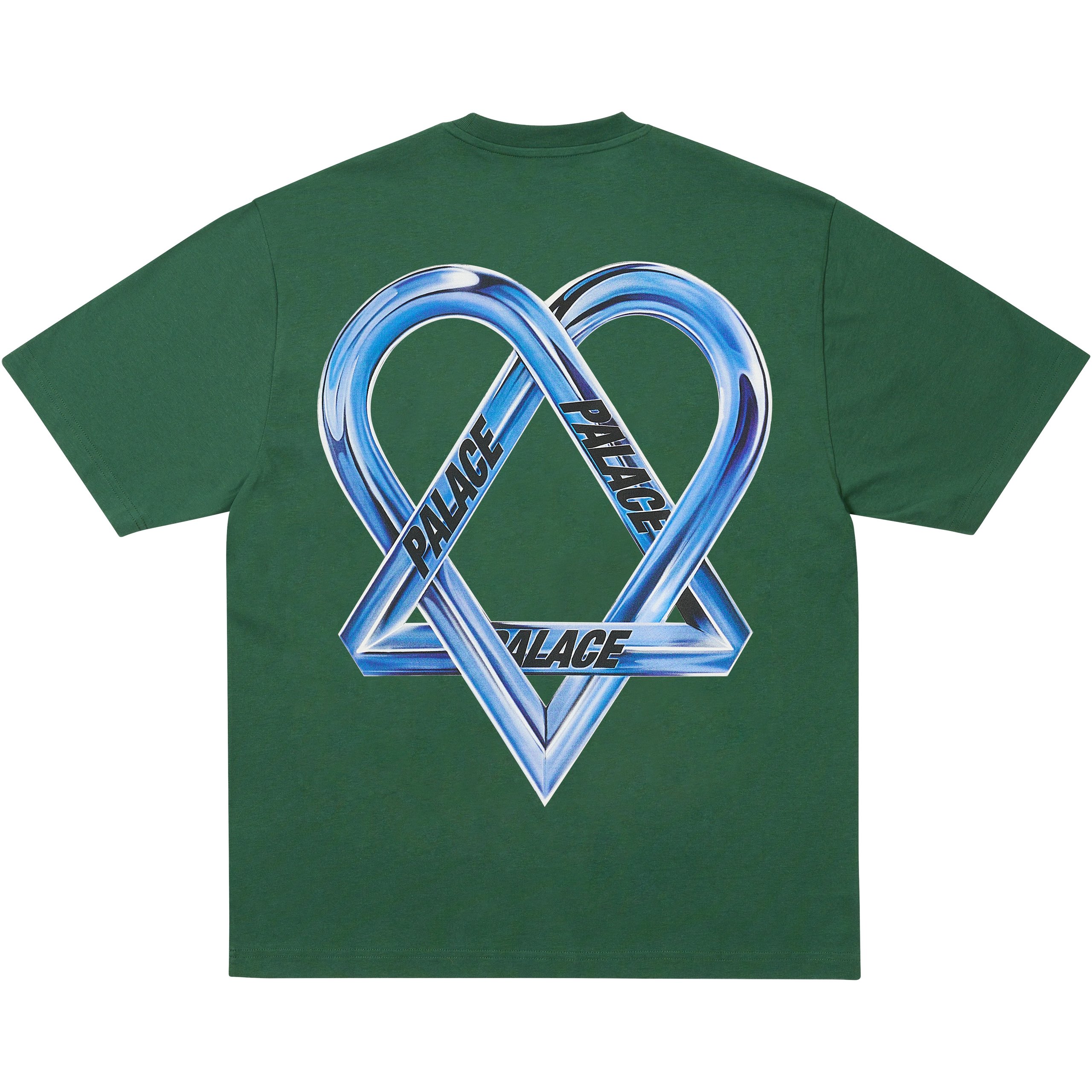 TRI-GRAM T-SHIRT RACEY GREEN