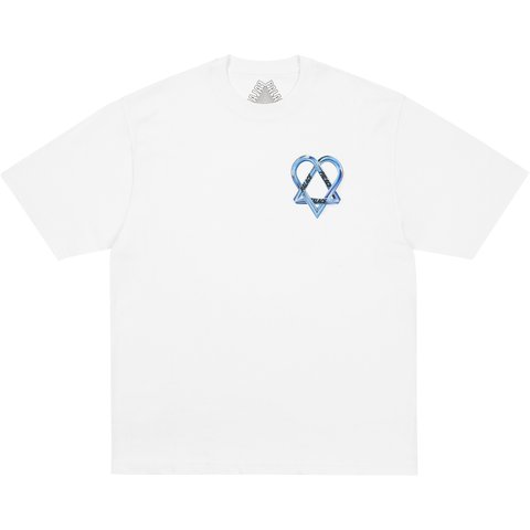 Palace TRI-GRAM T-SHIRT WHITE - $58.00