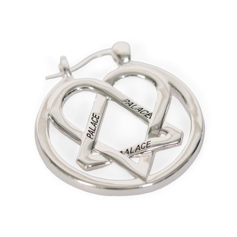 Palace TRI-GRAM EARRING SILVER - Colorway