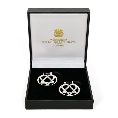 Palace TRI-GRAM EARRING SILVER - Colorway