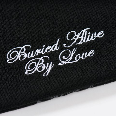 Palace TRI-GRAM NEIN CUFF BEANIE BLACK - Colorway