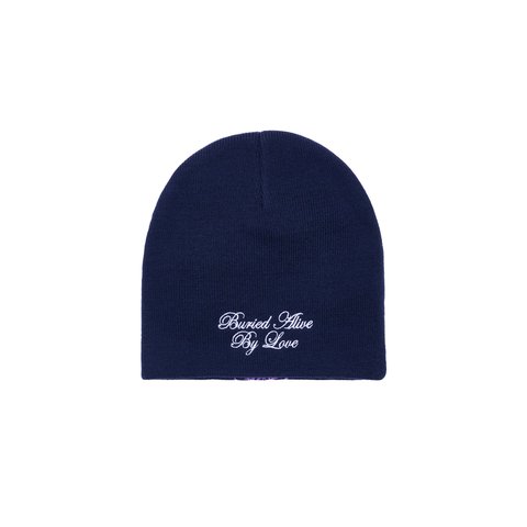 Palace TRI-GRAM NEIN CUFF BEANIE NAVY - Colorway