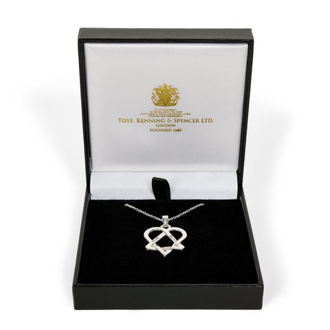 Palace TRI-GRAM PENDANT SILVER - Colorway