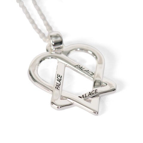 Palace TRI-GRAM PENDANT SILVER - Colorway