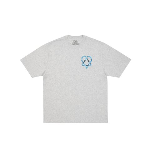 Palace TRI-GRAM T-SHIRT GREY MARL - Colorway