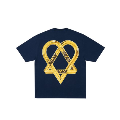 Palace TRI-GRAM T-SHIRT NAVY - Colorway