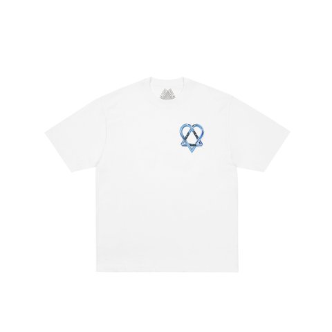 Palace TRI-GRAM T-SHIRT WHITE - Colorway