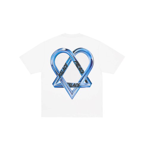 Palace TRI-GRAM T-SHIRT WHITE - Colorway