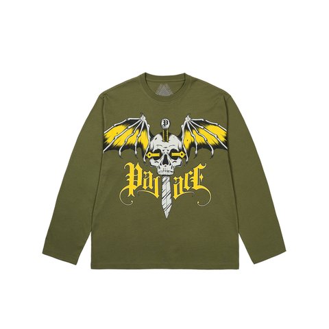 Palace WINGSPAN LONGSLEEVE THE DEEP GREEN - Colorway