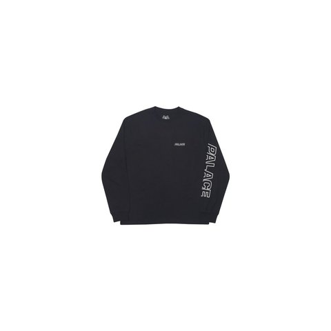 Palace FIST BUMP L/S T-SHIRT BLACK