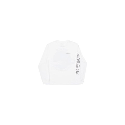 Palace FIST BUMP L/S T-SHIRT WHITE