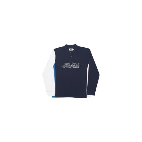 Palace INTERNATIONALE L/S POLO NAVY