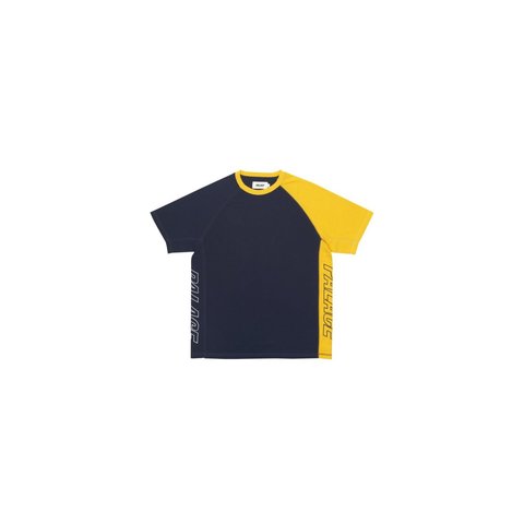 Palace PIQUE T-SHIRT NAVY/YELLOW