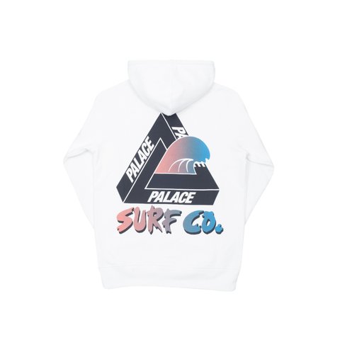 Palace SURF CO HOOD WHITE - Colorway