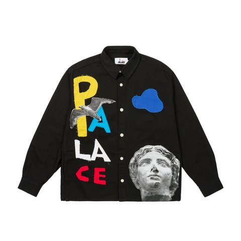 Palace PALACE JCC+ DENIM WORK JACKET BLACK - Colorway