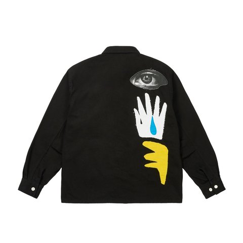 Palace PALACE JCC+ DENIM WORK JACKET BLACK - Colorway