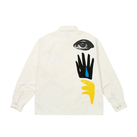 Palace PALACE JCC+ DENIM WORK JACKET WHITE - Colorway