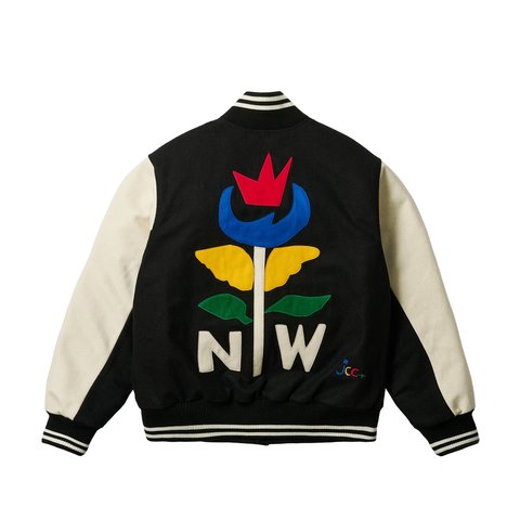 Palace PALACE JCC+ VARSITY JACKET BLACK - Colorway
