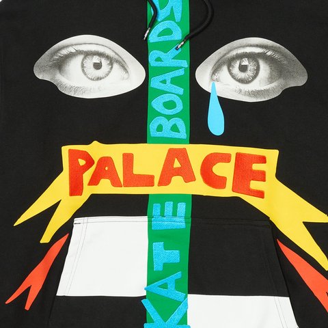Palace PALACE JCC+ HOOD BLACK - Colorway