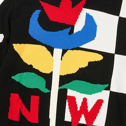 Palace PALACE JCC+ KNIT CREW BLACK - Colorway