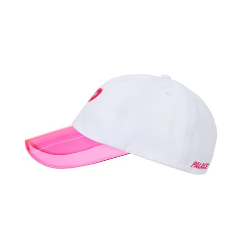 Palace CLEAR VISOR P 6-PANEL WHITE - Colorway