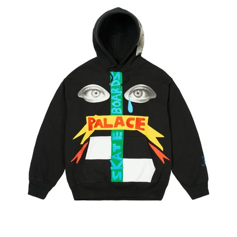 Palace PALACE JCC+ HOOD BLACK - Colorway