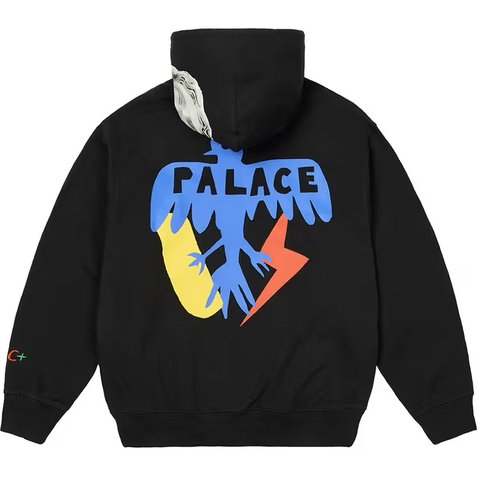 Palace PALACE JCC+ HOOD BLACK - Colorway